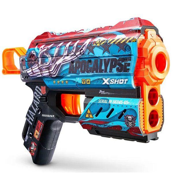 Imagem de Lançador X-SHOT SKINS FLUX 8 Dardos Apocalypse Candide 5613