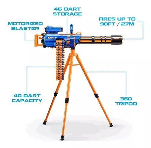 Imagem de Lançador Xshot Insanity Motorizado Rage Fire 72 Dardos - Candide 5641