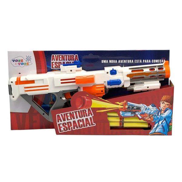 Imagem de Lançadora de Dardos Blaster Estilo "Nerf" de Binquedo