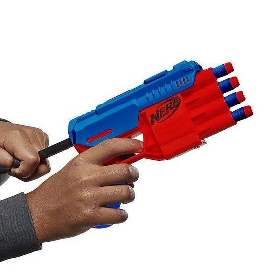 Lançadores de Dardos Nerf Alpha Strike Claw Dual QS-4 Hasbro Imagem de Lançadores de Dardos Nerf Alpha Strike Claw Dual QS-4 Hasbro
