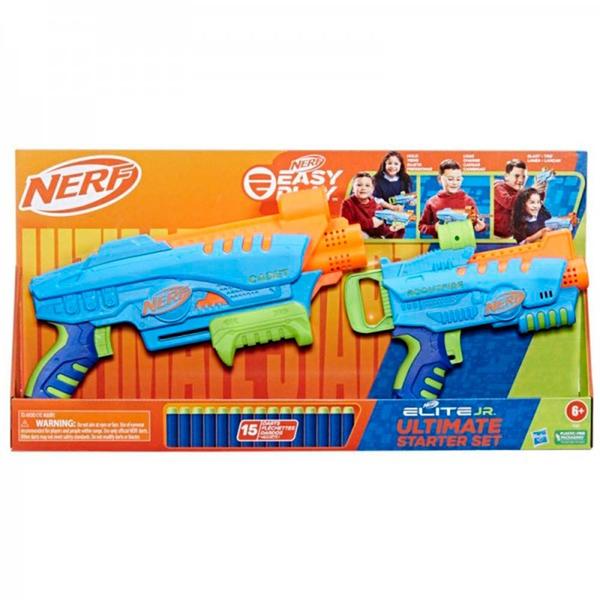 Imagem de Lançadores de Dardos - Nerf Elite Jr - Ultimate Starter Set - Hasbro