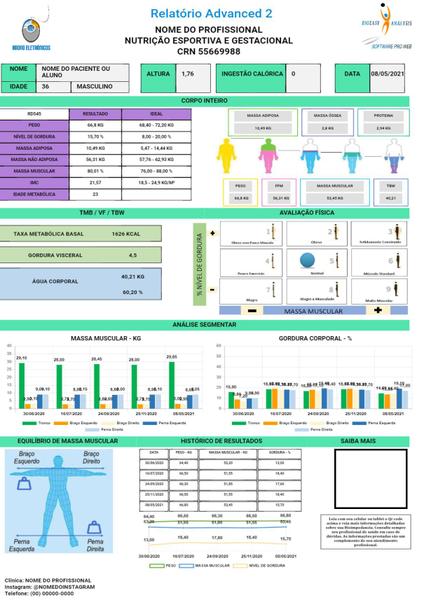 Imagem de LANÇAMENTO - Balança de Bioimpedancia Tanita BC 601G+ 2025 + Super Bolsa + Software Bioeasy