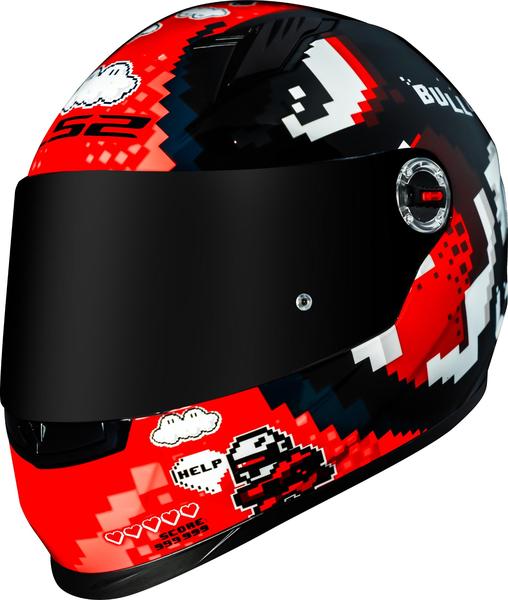 Lançamento Capacete Ls2 Ff358 Bullet Black Red Preto Vermelho Imagem de Lançamento Capacete Ls2 Ff358 Bullet Black Red Preto Vermelho
