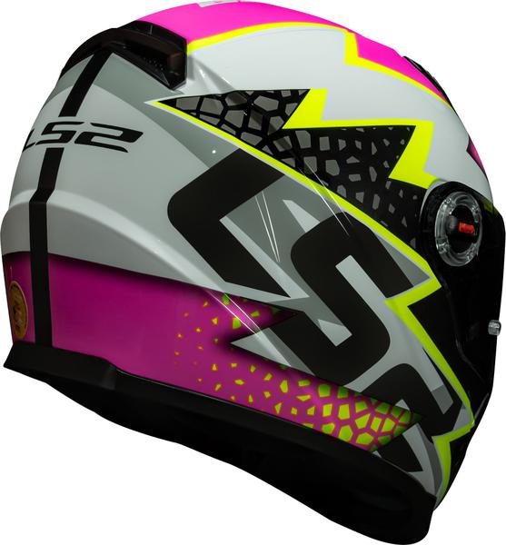 Imagem de Lançamento Capacete Ls2 Ff358 Speedy Branco Rosa Feminino masculino 