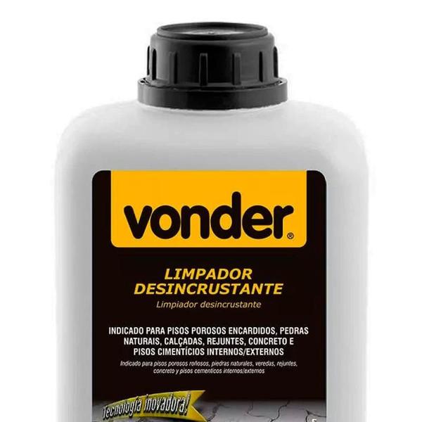 Imagem de LANÇAMENTO Limpador Desincrustante, 1 litro, VONDER Premium Nacional