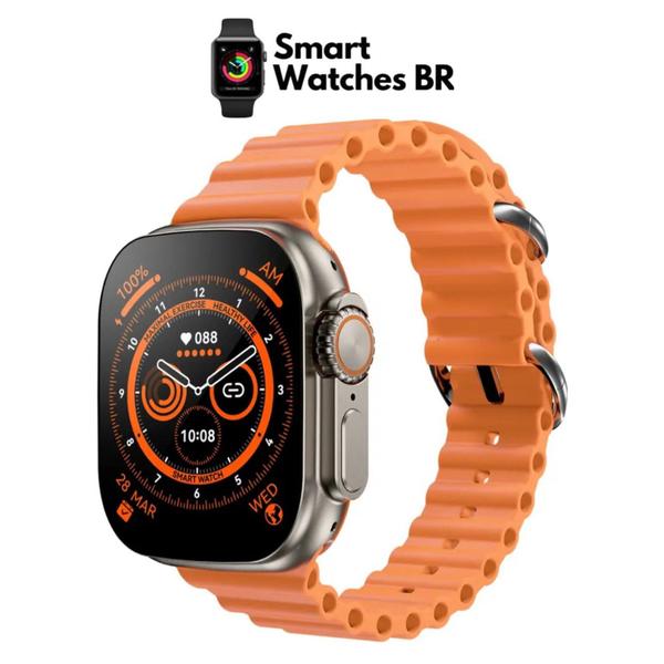 Imagem de Lançamento Smartwatch W68 Ultra Mini Microwear 41mm P/ Pulso Fino Original