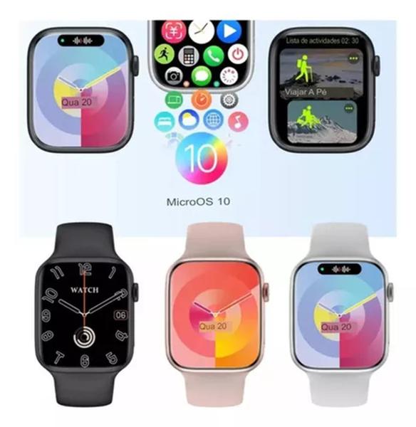 Imagem de Lançamento Smartwatch W99+ 45mm Amoled Nfc Chatgpt Original + Pulseira Extra