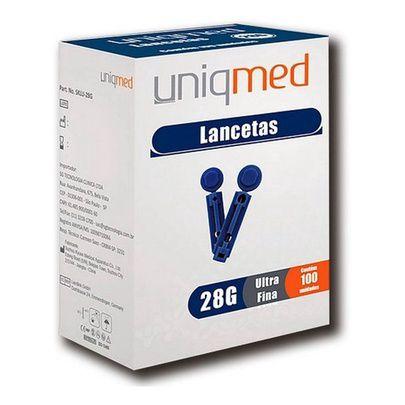 Imagem de Lanceta 28g 1000 Unidades Uniqmed 