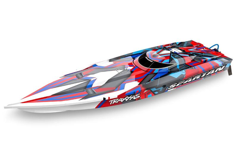 Imagem de Lancha Nautimodelismo Traxxas Spartan Brushless TQI TSM