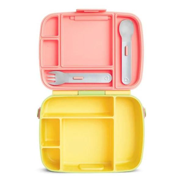 Imagem de Lancheira Bento Box Munchkin Rosa Infantil 