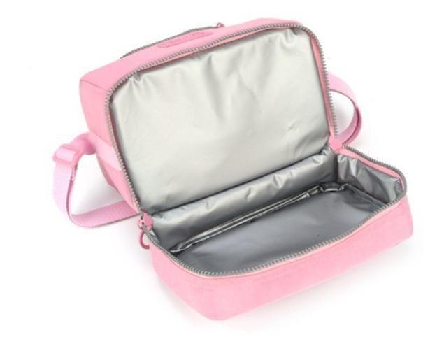 Imagem de Lancheira Bolsa Térmica Escolar Crinkle Up4You - Rosa