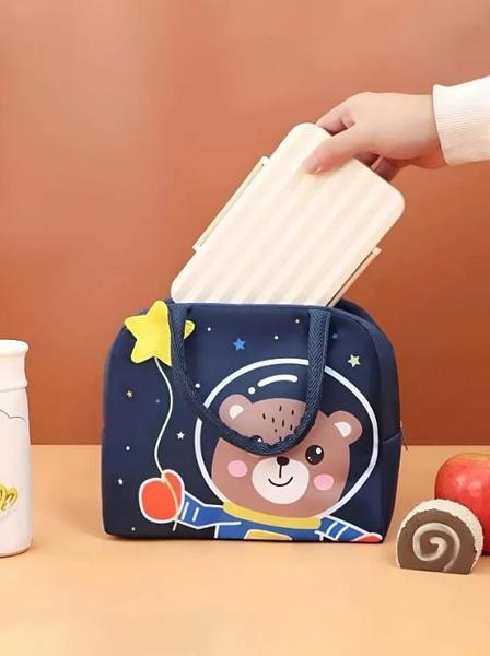 Imagem de Lancheira Bolsa Térmica Infantil Criança Menina Menino 3d