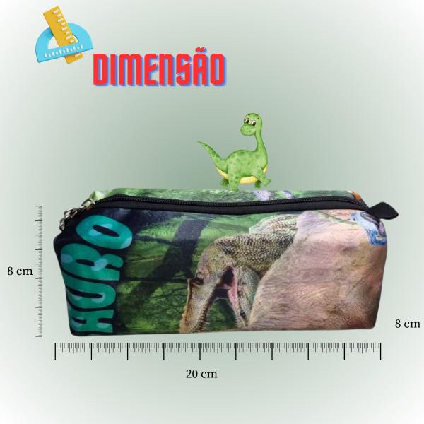 Imagem de Lancheira Bolsa Térmica Infantil Escolar Menino Masculino + Estojo Grande