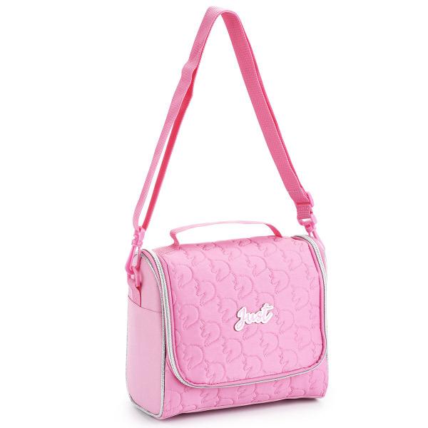 Lancheira Bolsa Térmica Unicórnio Basic - Rosa Reforçada - Clio Imagem de Lancheira Bolsa Térmica Unicórnio Basic - Rosa Reforçada