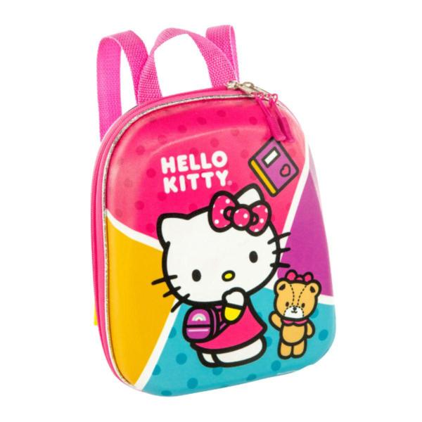 Imagem de Lancheira Costas 3D Hello Kitty Impermeável Infantil Escolar