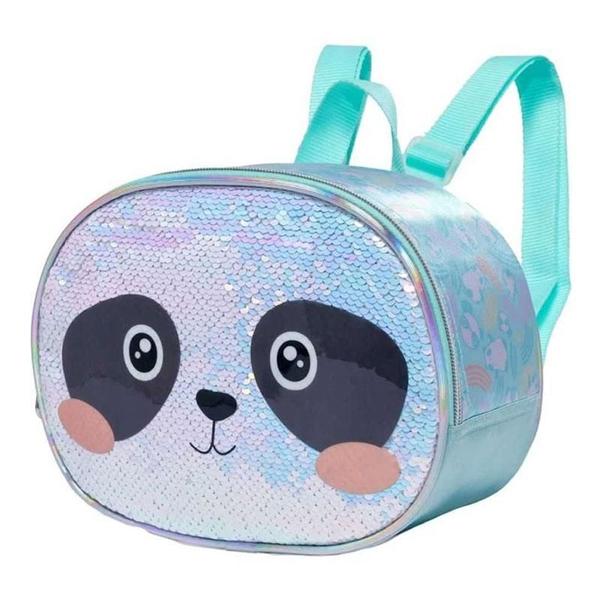 Imagem de Lancheira Escolar Infantil Pack Sweet Panda 998AD11 Verde - Pacific