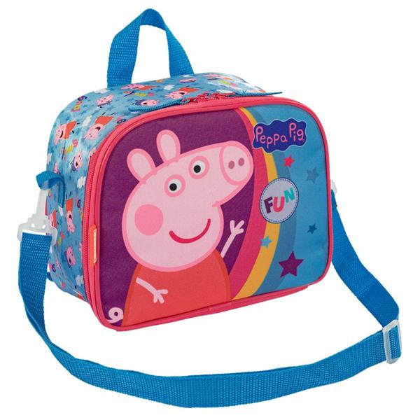 Imagem de Lancheira Escolar Infantil Peppa Pig Feminina Sestini Oficial