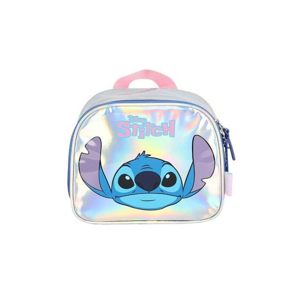 Imagem de Lancheira Escolar Luxcel Stitch Prata