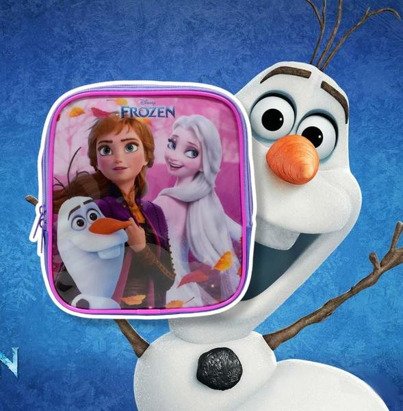 Imagem de Lancheira Escolar Térmica Infantil Menina Frozen Disney