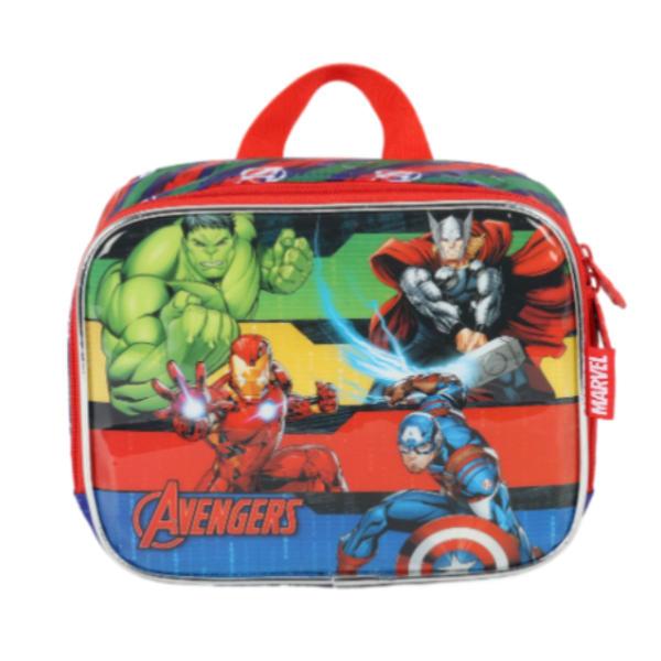 Imagem de Lancheira Escolar Termica Menino Super Heroi Avengers Vingadores Luxcel