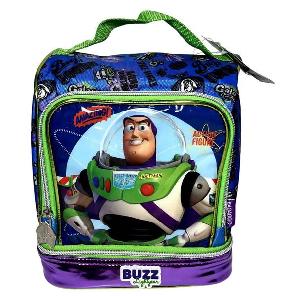 Imagem de Lancheira Escolar Térmica Premium Infantil Personagem Astronauta Buzz Lightyear - Toy Story - Disney