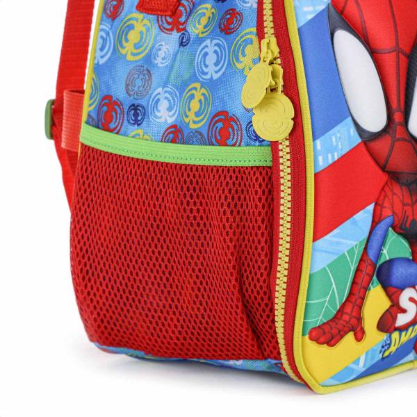 Imagem de Lancheira Escolar Xeryus Marvel Spidey e Seus Amigos Espetaculares 13404 Azul - Infantil