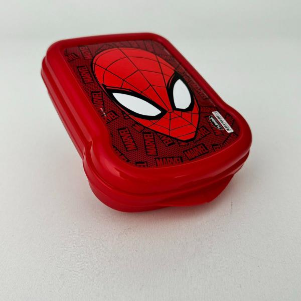 Imagem de Lancheira Infantil Homem-Aranha Escolar Lanche Sanduicheira