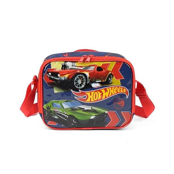 Imagem de Lancheira infantil menino luxcel hot wheels  la38233hw