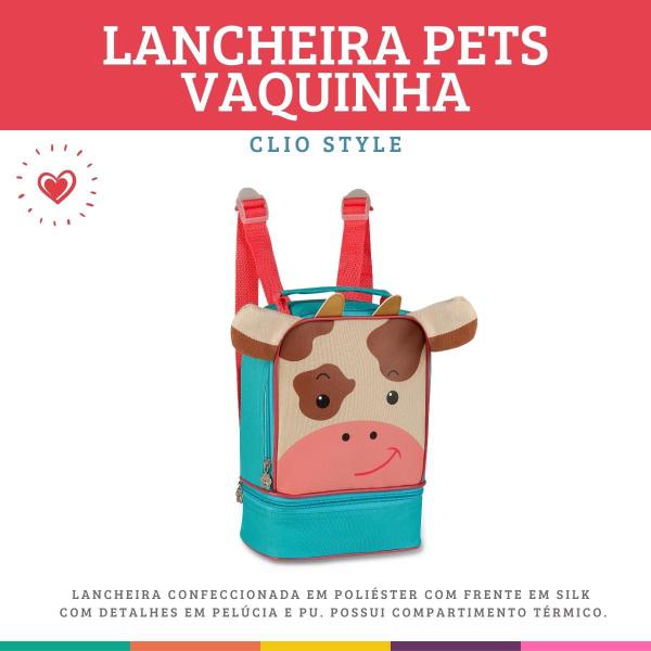 Imagem de Lancheira Infantil Merendeira Térmica Vaquinha Clio