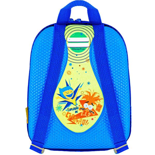 Imagem de Lancheira Infantil Mochila Menino Divertidamente Reforçada Disney Alça De Costas - Maxtoy