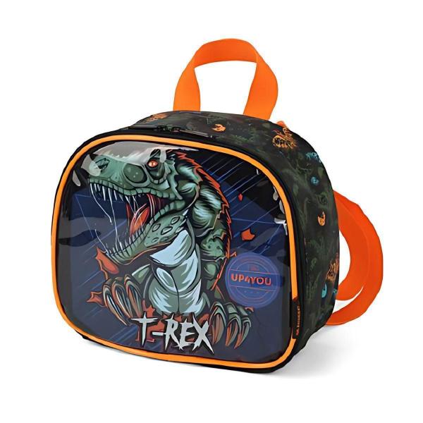 Imagem de Lancheira Infantil Térmica Dino T-Rex Up4You Preto