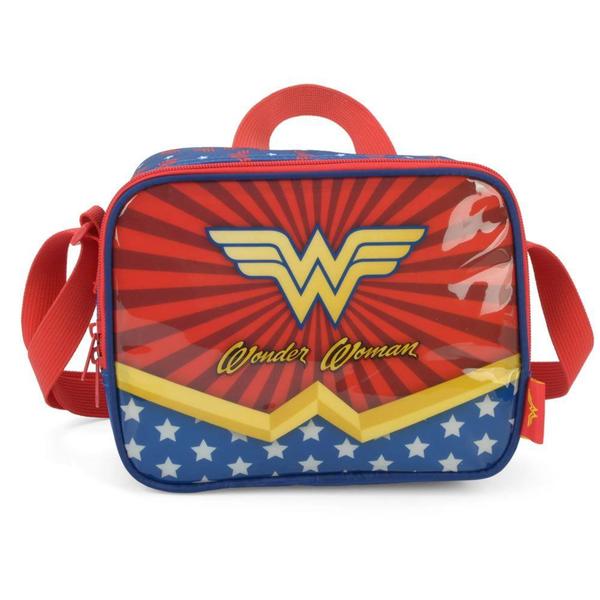 Imagem de Lancheira Luxcel Wonder Woman Azul