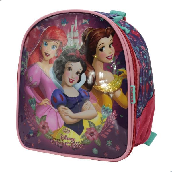 Imagem de Lancheira Menina Xeryus Disney Princesas Roxa e Rosa