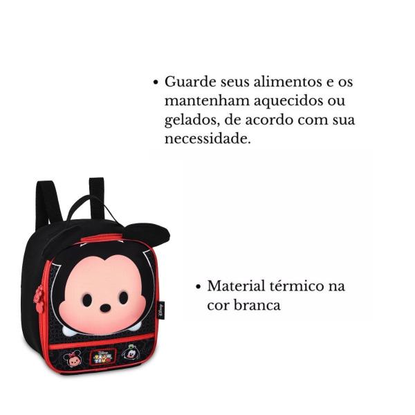 Imagem de Lancheira Minnie Térmica Tsum Tsum Infantil Creche Passeio Escolar - Clio