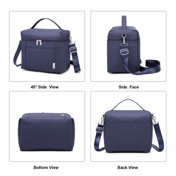 Imagem de Lancheira NOL Natural Organic Lifestyle Isolated Nylon Navy