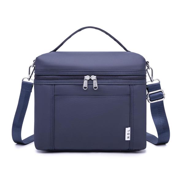 Imagem de Lancheira NOL Natural Organic Lifestyle Isolated Nylon Navy