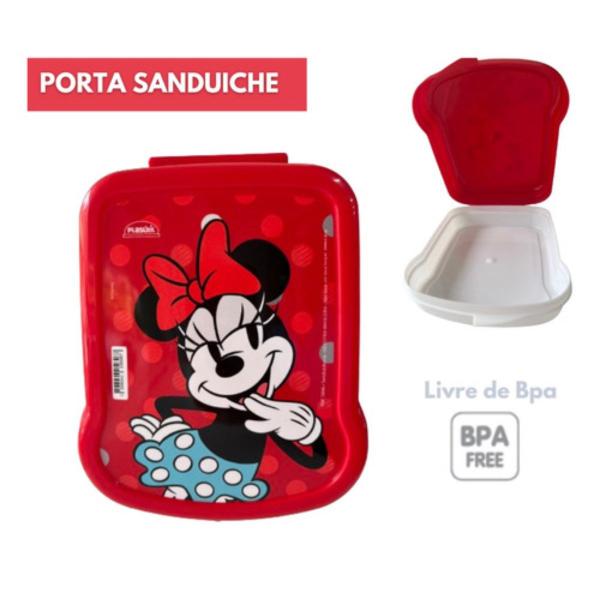 Imagem de Lancheira Pote Sanduicheira De Plastico Da Minnie