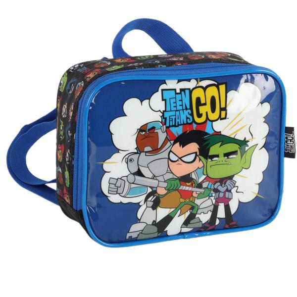 Imagem de Lancheira Teen Titans Go Térmica Escolar Infantil Merendeira