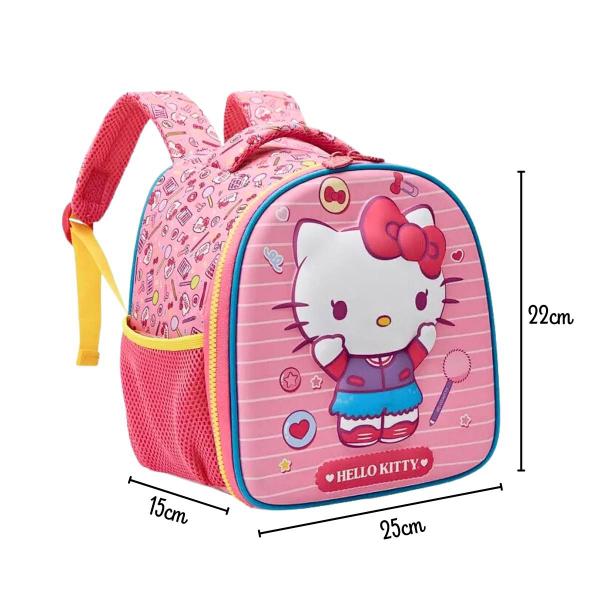 Imagem de Lancheira Térmica 10" Escolar Hello Kitty 3D Xeryus 13544