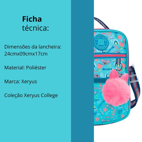 Imagem de Lancheira Térmica College Coala Juvenil Feminina Xeryus