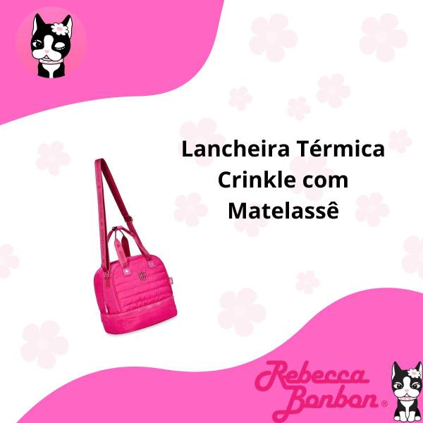 Imagem de Lancheira Térmica Crinkle Rebecca Bonbon Clio Style 2 em 1