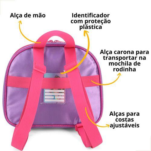 Imagem de Lancheira Térmica Escolar Infantil Barbie Sereia