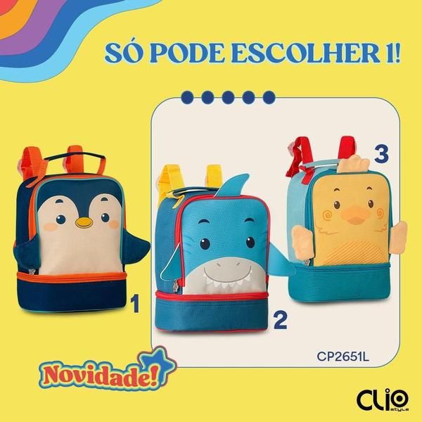 Imagem de Lancheira Térmica Escolar Infantil Clio Pets Animais Bichinhos