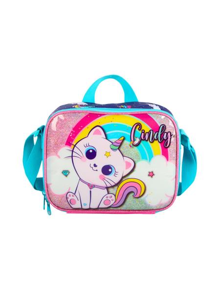 Lancheira Térmica Escolar Infantil Gatinha Cindy - Maxlog Imagem de Lancheira Térmica Escolar Infantil Gatinha Cindy