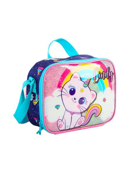Lancheira Térmica Escolar Infantil Gatinha Cindy - Maxlog Imagem de Lancheira Térmica Escolar Infantil Gatinha Cindy