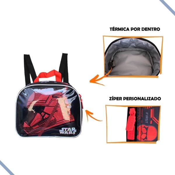 Imagem de Lancheira Térmica Escolar Infantil Juvenil Star Wars