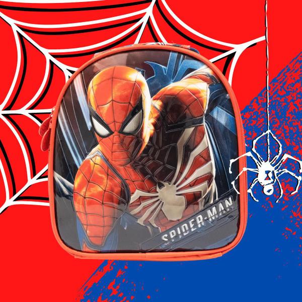 Imagem de Lancheira Térmica Escolar Infantil Marvel Spider Man