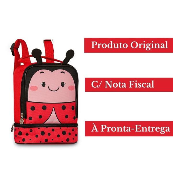 Imagem de Lancheira Térmica Escolar Infantil Pets Selva - Vários Modelos - Clio