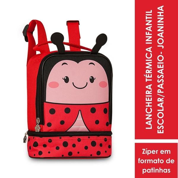 Imagem de Lancheira Térmica Escolar Infantil Pets Selva - Vários Modelos - Clio