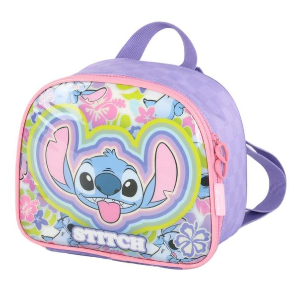 Imagem de Lancheira Termica Escolar Infantil Stitch Verde